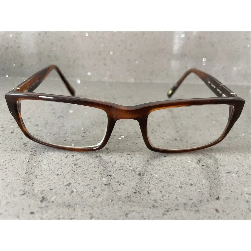 JONES NEW YORK EYEGLASSES FRAMES ONLY J512 BROWN TORTOISE FULL RIM 54-21-145
